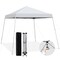 Costway 10x10ft Patio Outdoor Instant Pop-up Canopy Slanted Leg UPF50+ Sun Shelter
